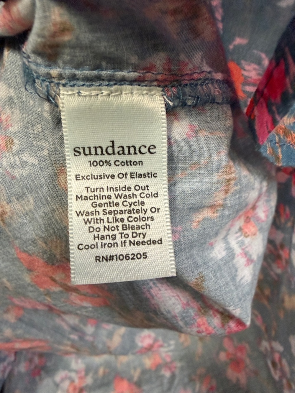 Sundance "Jeanie" Ruffle Blouse - Picture 5 of 5
